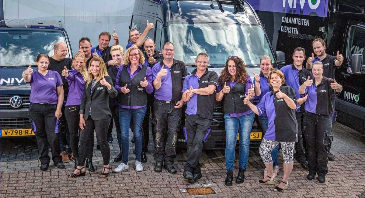 Het team van NIVO Noord